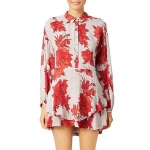 Free People Shake It Floral Mini Dress Size XS